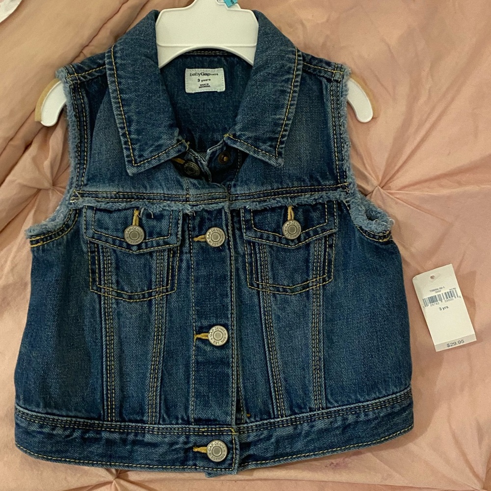 Gap jean vest